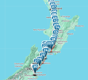 Team walking during lunch break